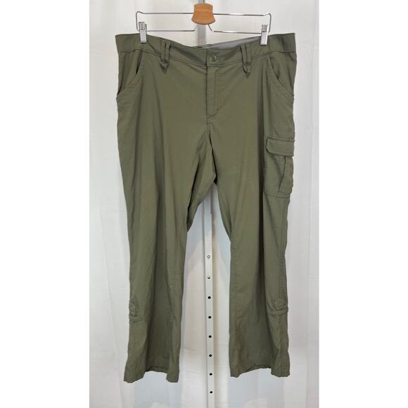 DULUTH Trading DuluthFlex Dry on the Fly Cargo Roll Up Pants Nylon Green 16 x 31 - Picture 1 of 10